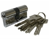 Цилиндровый механизм Vantage Z85 (30x55) СР 5 ключей (хром)