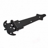 Петля-стрела  фигурн. ПС-150-SL черный матовый (40) NOEZ