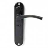 4.630.КАПЛЯ.МА Ручки фалевые КАПЛЯ, под сувальдный механизм, медный антик, 42 мм