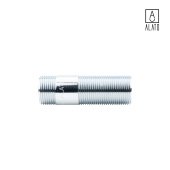 Неразъемный сгон НР-НР, хромированный, 0127-2008, 3/4" х 80 мм (3/4" х 80 мм)
