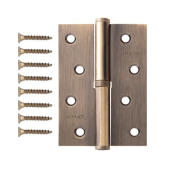 Петля врезная Apecs 100*70-В-Steel-AB-R