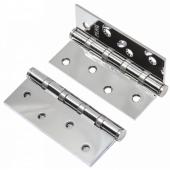 Петля RENZ 100-4BB FH CP (хром блестящий)