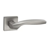 Ручка дверная Puerto, никель супер матовый, арт.:INAL 538-03 MSN