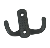 Крючок-вешалка №10 черный (100) мт