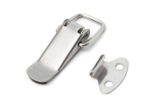 Замок накидной AL 101 (Цинк) подпруж. L-90 мм Boadean