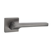 Ручка дверная Puerto, матовый черный никель, арт.:INAL 535-03 MBN