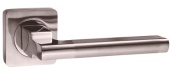 Ручка дверная RENZ 53-02 SN/NP "Рим" (никель/никель блестящий)