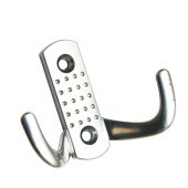 Крючок-вешалка №10 хром эффект (100) мт