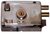 Замок накладной "DOOR LOCK" 9331 перфо. ключ Boadean