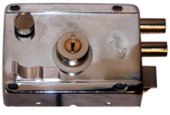 Замок накладной "DOOR LOCK" 9331 перфо. ключ Boadean
