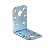 Уголок крепёжный 50*50*35 цинк (100) мт