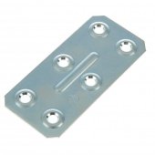 Пластина крепежная ПК 40*86*1,2 цинк (200) 