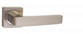 Ручка дверная Puerto, ник мат/ ник бл КВ  арт: INAL 534-02 SN/NP