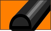 WINDOOR-112D (черный) 50м 21*15мм уплотнитель (шт/уп)