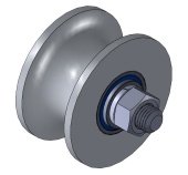 Ролик метал. d 65мм под трубу d.3/4"(d 25мм) Р3610