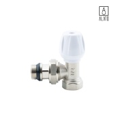Клапан ручной терморегулирующий, угловой, 0403-1515, 1/2" (1/2")