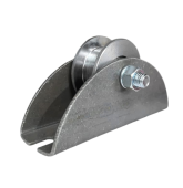 Ролик метал. d 65мм под трубу d.3/4"(d 25мм) на платформе Р3612