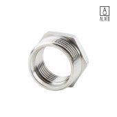 Футорка НР-ВР, никелированная, 0122-2015, 3/4" х 1/2" (3/4" х 1/2")