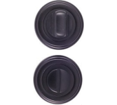 Накладки  санузловые Vantage BK03BL (чёрный)