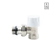 Клапан термостатический, угловой, 0401-2030, 3/4" (3/4")
