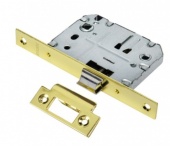 PUERTO Защелка сантехн.с корп,с отверст д/ручки и зав,межос.70мм, лат.бл LB 1070 B