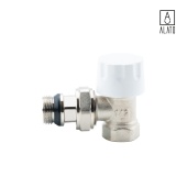 Клапан термостатический, угловой, 0401-1515, 1/2" (1/2")