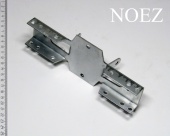 Кронштейн забора наружный КЗН-40-60-174-8017 (цинк) NOEZ