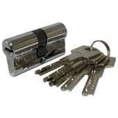 Цилиндровый механизм Vantage Z90 (35x55) СР 5 ключей (хром)