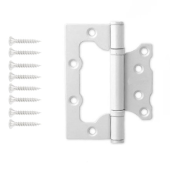 Петля накладная PUERTO 100-2S FH SW (супер белый )