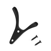 СТАНДАРТ 206 BL матовый черный ЕВРОПАКЕТ крючок-вешалка (600,50)