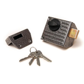 Замок накладной Зенит ЗН-1-2.1 (серебро) 