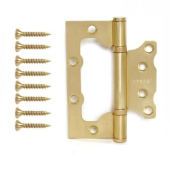 Петля накладная Apecs 100*75*2,5-B2-Steel-GМ