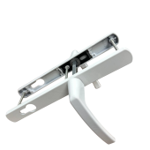 Ручки дверные алюминиевые на планке V1-92W белый RAL 9016