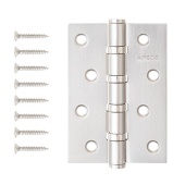 Петля врезная Apecs 100*70-B4-Steel-NISM