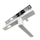 Ручки дверные алюминиевые на планке Vantage V2-85W (белый RAL 9016)