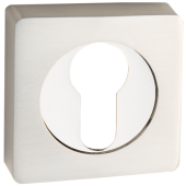 Накладка PUERTO ET AL 02 SN/NP (никель матовый/никель блестящий)  