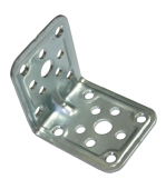 Уголок крепежный усиленный 62*62*50*2,0 цинк (50) мт