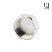 Заглушка ВР, никелированная, 0121-2525, 1" (1")