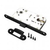 Замок под цилиндр RENZ LB 85 PL Black (черный)