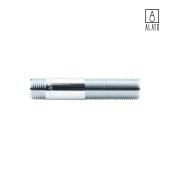 Неразъемный сгон НР-НР, хромированный, 0127-1510, 1/2" х 100 мм (1/2" х 100 мм)
