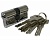 Цилиндровый механизм Vantage Z85 (30x55) СР 5 ключей (хром)