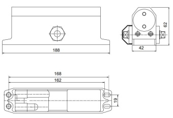 Доводчик дверной Apecs DC-20.4/1200/085/F-A2-SL