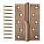 Петля врезная Apecs 120*80-В-Steel-AB-L