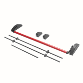 Ручка-штанга нажимная Apecs PB-1700С-Panic-BL/Red