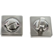 Завертка PUERTO BK AL 02 SN/NP (никель матовый/никель блестящий)