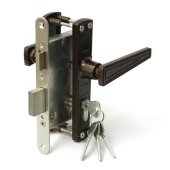 Замок врезной Зенит ЗВ4-3.01 (медь)