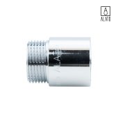 Удлинитель ВР-НР, хромированный, 0125-2025, 3/4" x 25 мм (3/4" x 25 мм)
