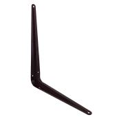 Полкодержатель 100х75 (Консоль 3х4) коричневый MARLOK