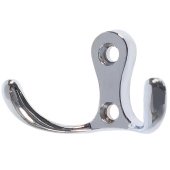 Крючок-вешалка №15 хром эффект (100) мт