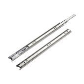 Направляющие шариковые полного выдвижения 35/500мм, DM35-500W (сталь)